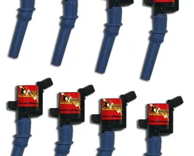 Granatelli Motorsports Hi-Perf Coil-On-Plug Conn Kit with Coil