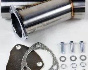 Granatelli Motorsports Manual Exhaust Cutouts - Stainless Steel - Weld In