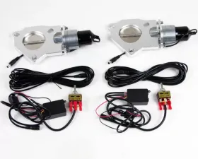 Granatelli Motorsports Electronic Exhaust Cutout Systems - Stainless Steel - Weld In