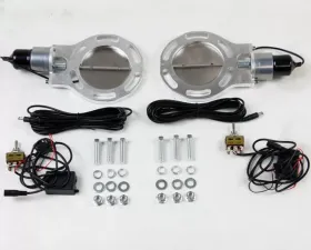 Granatelli Motorsports Electronic Exhaust Cutout Systems - Stainless Steel - Weld In
