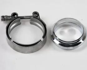 Granatelli Motorsports V-Bands and Clamps - Mild Steel Flat Flange