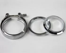 Granatelli Motorsports V-Bands and Clamps - Stainless Steel Interlocking