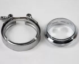 Granatelli Motorsports V-Bands and Clamps - Stainless Steel Flat Flange