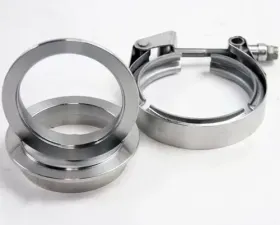 Granatelli Motorsports V-Bands and Clamps - Stainless Steel Interlocking