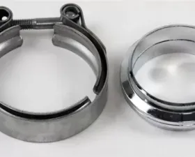 Granatelli Motorsports V-Bands and Clamps - Stainless Steel Flat Flange