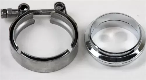 Granatelli Motorsports V-Bands and Clamps - Stainless Steel Flat Flange - 308550