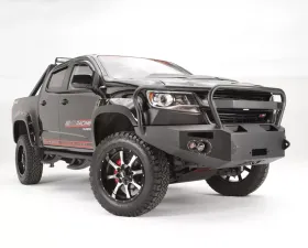 Fab Fours 15-20 Chevrolet Colorado Front Winch Bumper w/Full Grill Guard