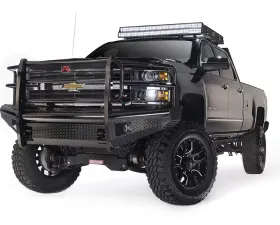 Fab Fours 03-07 Classic Chevrolet HD Front Ranch Bumper w/Full Guard (2500 - 3500) w/Tow Hooks