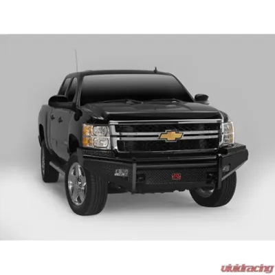 Fab Fours 03-07 Classic Chevrolet HD Front Ranch Bumper w/No Guard (2500 - 3500) w/Tow Hooks Bare - CH05-S1361-1