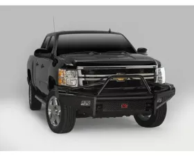 Fab Fours 03-07 Classic Chevrolet HD Front Ranch Bumper w/Pre-Runner Guard (2500 - 3500) w/Tow Hooks Bare