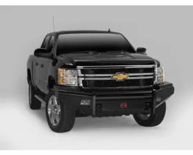 Fab Fours 7.5-10 Chevrolet HD Front Ranch Bumper w/No Guard(2500 - 3500) w/Tow Hooks Bare