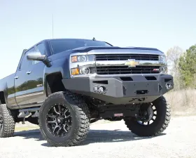 Fab Fours 15-17 Chevrolet Heavy Duty Front Winch Bumper w/No Grill Guard