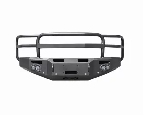 Fab Fours 15-18 Chevrolet HD 2500-3500 SENSOR Front Winch Bumper w/Full Grill Guard
