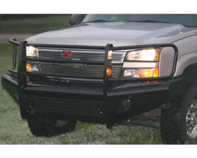 Fab Fours 07-13 Toyota Tundra Black Steel Elite No Guard Front Bumper w/Tow Hooks Bare