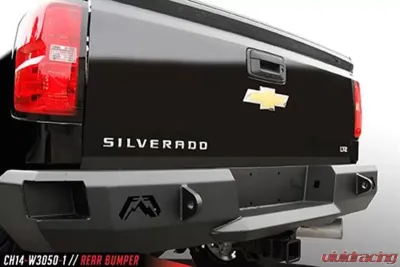 Fab Fours 15-18 Chevrolet | GMC HD 2500 - 3500 Rear Bumper Bare - CH14-W3050-B