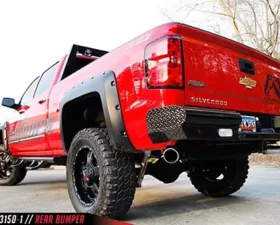 Fab Fours 14-18 Chevrolet | GMC 1500 Rear Ranch Bumper Bare
