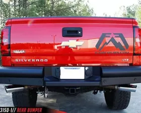 Fab Fours 14-18 Chevrolet | GMC 1500 Rear Bumper Bare