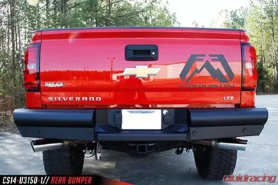 Fab Fours 14-18 Chevrolet | GMC 1500 Rear Bumper Bare - CS14-W3150-B