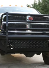 Fab Fours 03-05 Dodge HD Front Ranch Bumper w/Full Guard (2500 - 5500) w/Tow Hooks Bare                                     - DR03-S1060-1 - Image 4