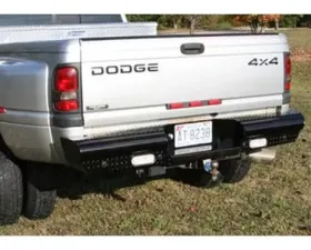 Fab Fours 03-09 Dodge HD Rear Ranch Bumper (2500 - 5500) Bare