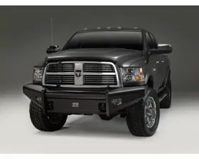 Fab Fours 06-09 Dodge HD Front Elite Ranch Bumper w/No Guard (2500 - 5500) w/Tow Hooks Bare