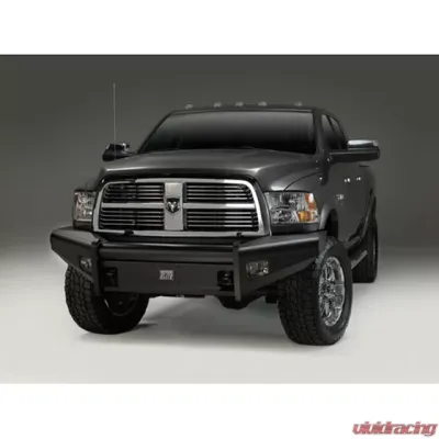 Fab Fours 06-09 Dodge HD Front Elite Ranch Bumper w/No Guard (2500 - 5500) w/Tow Hooks Bare - DR06-Q1161-1