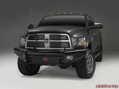 Fab Fours 06-09 Dodge HD Front Ranch Bumper w/No Guard (2500 - 5500) w/Tow Hooks - DR06-S1161-1