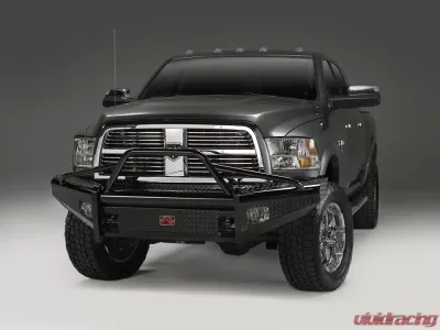 Fab Fours 06-09 Dodge HD Front Ranch Bumper w/Pre-Runner Guard (2500 - 5500) w/Tow Hooks - DR06-S1162-1