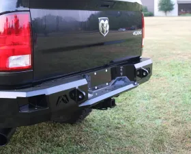 Fab Fours 09-18 Dodge 1500, 2010 - 2017 Dodge 2500 - 5500 Heavy Duty Rear Bumper