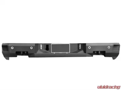 Fab Fours 09-18 Dodge 1500/Dual Exhaust, 2010 - 2018 Dodge 2500 - 5500 Heavy Duty Rear Bumper Bare w/Sensors - DR09-W2952-B