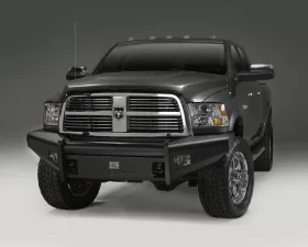 Fab Fours 10-18 Dodge HD Front Elite Ranch Bumper w/No Guard (2500 - 5500) w/Tow Hooks