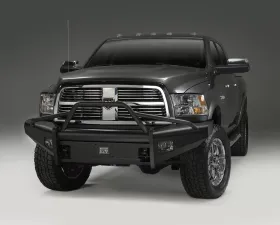 Fab Fours 10-18 Dodge HD Front Elite Ranch Bumper w/Pre-Runner Guard (2500 - 5500) w/Tow Hooks