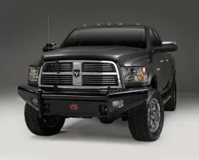 Fab Fours 10-18 Dodge HD Front Ranch Bumper w/No Guard (2500 - 3500) w/Tow Hooks Bare