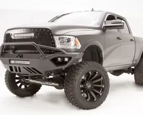 Fab Fours 10-18 Dodge HD Vengeance Front Bumper w/Pre-Runner Guard
