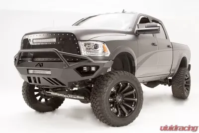 Fab Fours 10-18 Dodge HD Vengeance Front Bumper w/Pre-Runner Guard - DR10-V2952-1