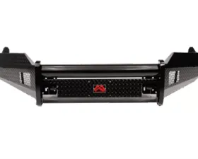 Fab Fours 13-18 Ram 1500 Black Steel No Guard Front Bumper w/Tow Hooks