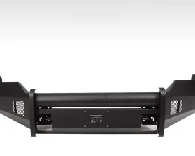 Fab Fours 13-18 Ram 1500 Black Steel Elite No Guard Front Bumper w/Tow Hooks