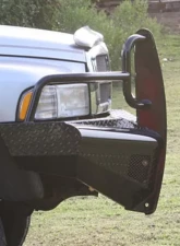 Fab Fours 94-02 Dodge HD Front Ranch Bumper w/Full Guard (2500 - 5500) w/Tow Hooks Bare                                     - DR94-S1560-1 - Image 3