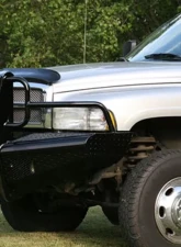 Fab Fours 94-02 Dodge HD Front Ranch Bumper w/Full Guard (2500 - 5500) w/Tow Hooks Bare                                     - DR94-S1560-1 - Image 2