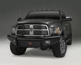 Fab Fours 94-02 Dodge HD Front Ranch Bumper w/No Guard (2500 - 5500) w/Tow Hooks