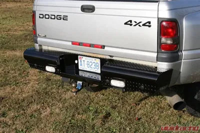 Fab Fours 94-02 Dodge HD Rear Ranch Bumper (2500 - 5500) Bare - DR94-T1650-1