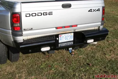Fab Fours 94-02 Dodge HD Rear Ranch Bumper (2500 - 5500) - DR94-T1650-1