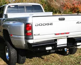 Fab Fours 94-02 Dodge HD Rear Ranch Bumper (2500 - 5500) Bare