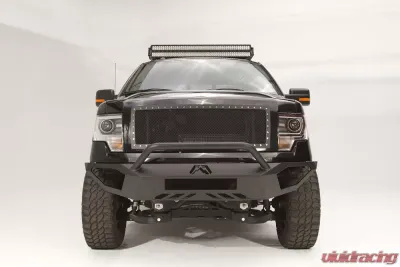Fab Fours 09-14 Ford F-150 Vengeance Front Bumper w/Pre-Runner Guard - FF09-D1952-1