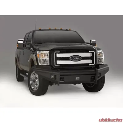 Fab Fours 09-14 Ford F-150 Black Steel No Guard Front Bumper w/Tow Hooks Bare - FF09-K1961-1