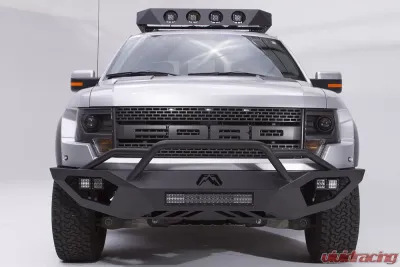 Fab Fours 10-14 Ford Raptor Vengeance Front Bumper w/Pre-Runner Guard - FF10-D1962-1