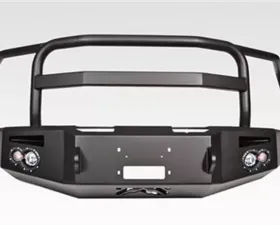 Fab Fours 15-17 Ford F-150 Front Winch Bumper w/Full Grill Guard Bare
