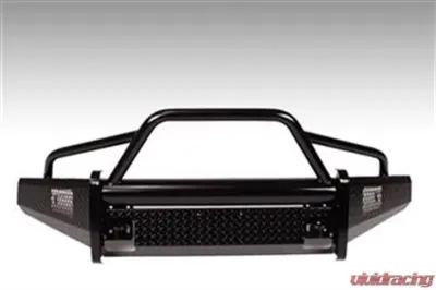Fab Fours 15-17 Ford F-150 Black Steel Pre-Runner Front Bumper w/Tow Hooks Bare - FF15-K3252-1