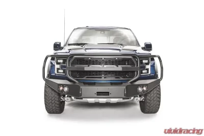 Fab Fours Front Bumper w/ Full Grill Guard Ford Raptor 2017-2022 - FF17-H4350-1