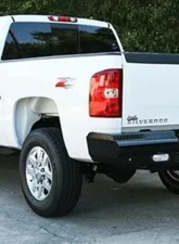 Fab Fours 11-14 Chevrolet | GMC HD Rear Ranch Bumper (2500 - 3500) Bare                                     - CH11-T2150-1 - Image 3
